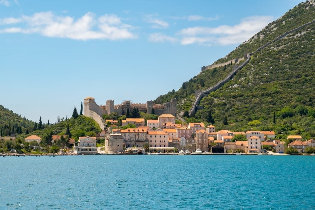 Waterfront of Ston, near Dubrovnik