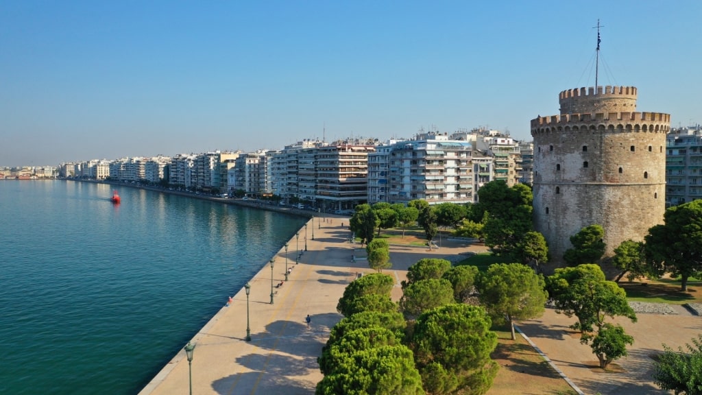 Waterfront of Thessaloniki, Greece