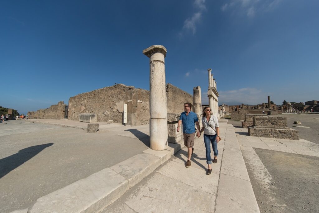 Pompeii, one of the best places to visit in Italy for the first time