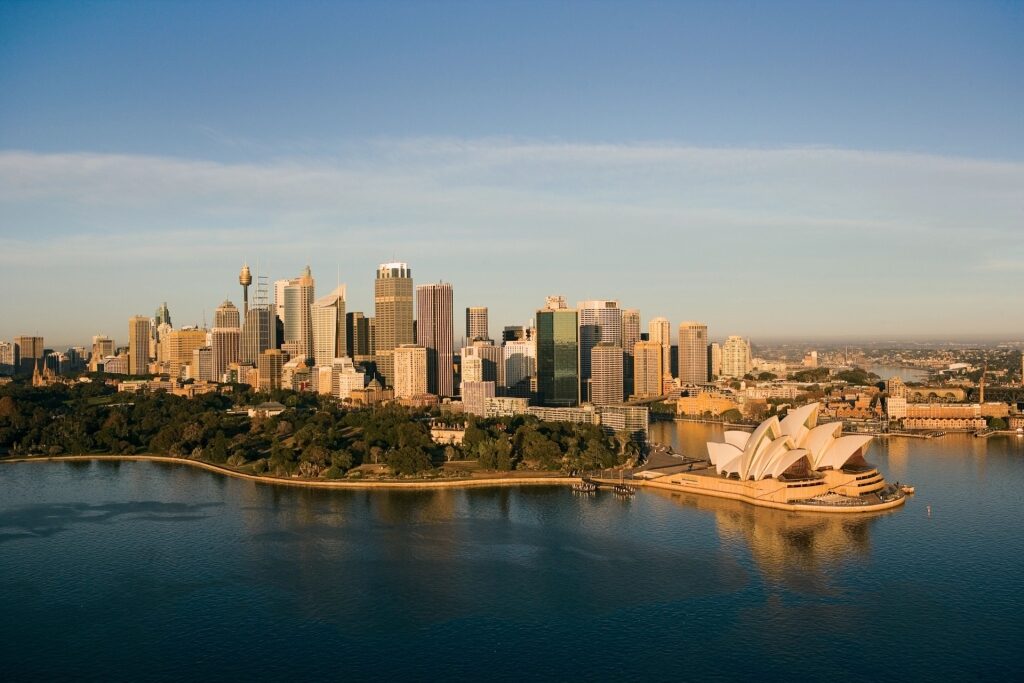 Beautiful skyline of Sydney, Australia