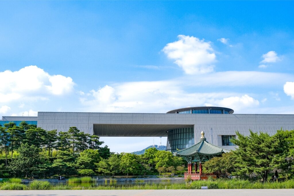 Exterior of the National Museum of Korea
