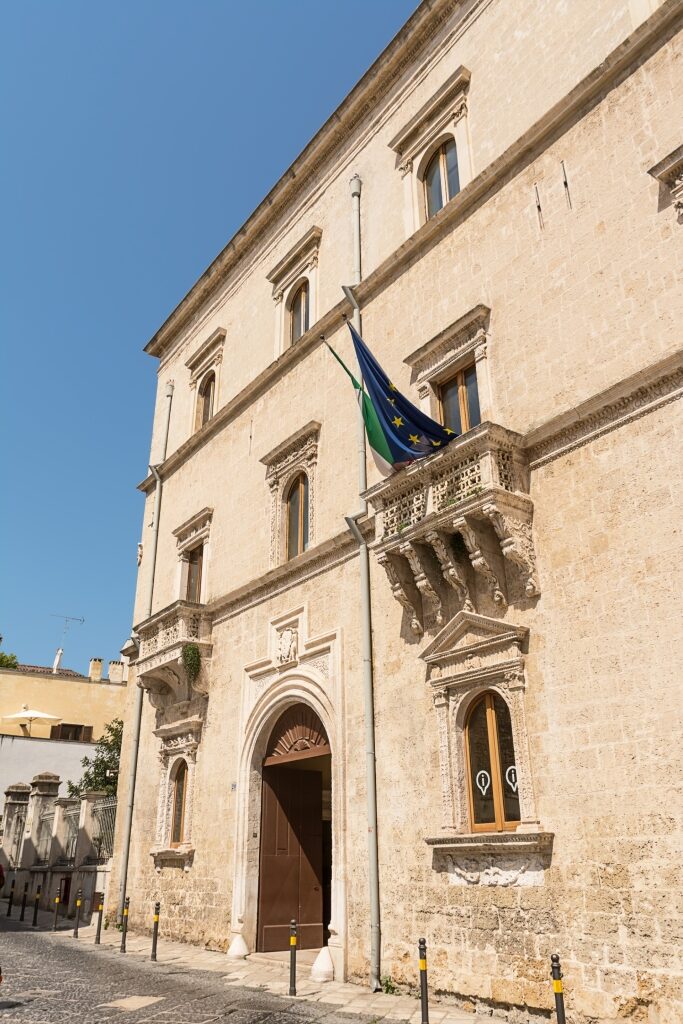 Exterior of Palazzo Granafei-Nervegna