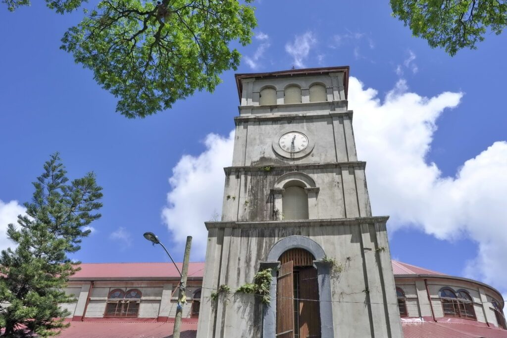 Exterior of Castries Cathedral