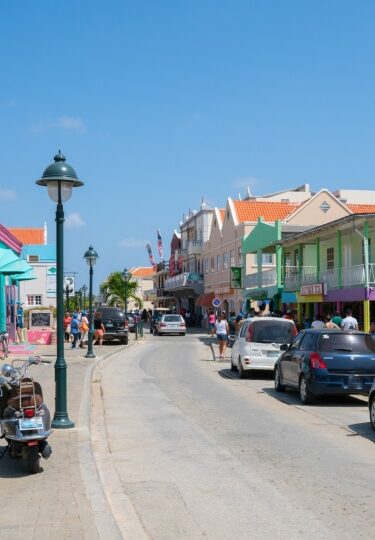 Street view of Kralendijk Bonaire