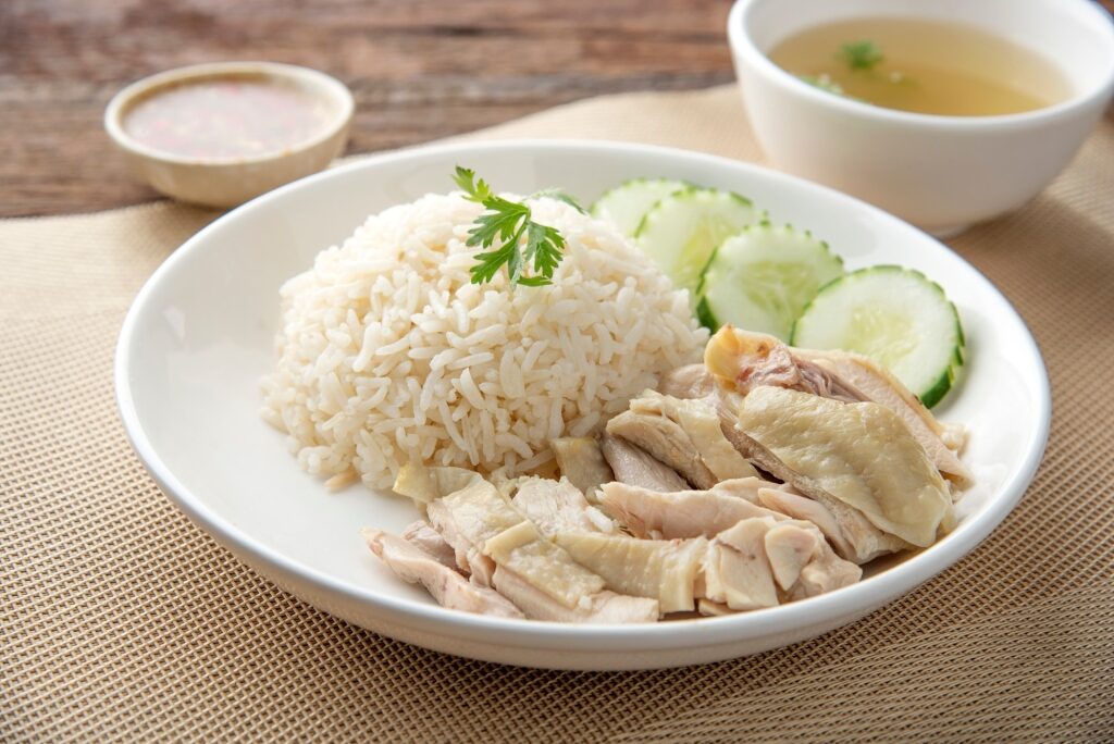 Southeast Asian food - Hainanese Chicken Rice