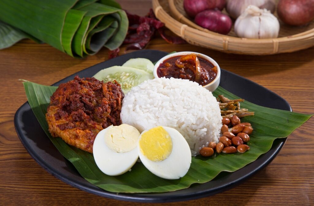 Southeast Asian food - Nasi Lemak