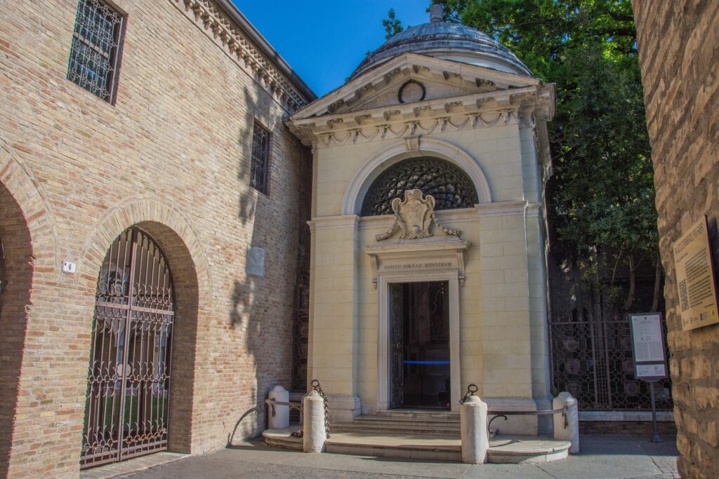 Historic Dante’s Tomb in Ravenna