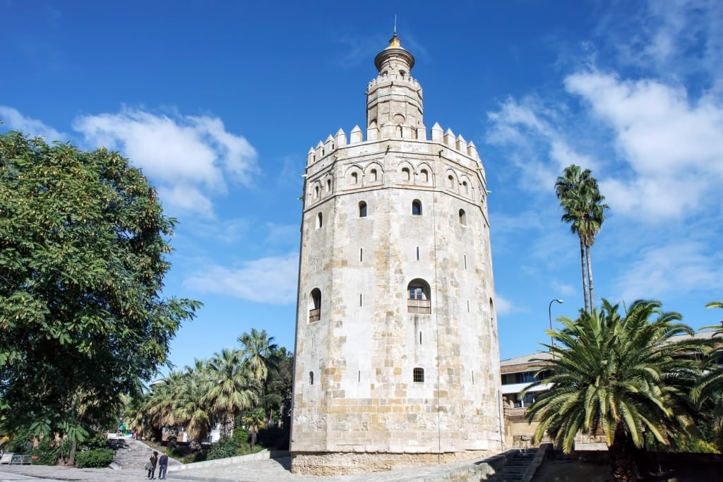 Exterior of Torre del Oro