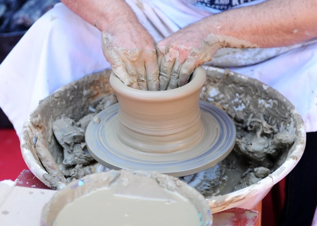 Ceramic workshop in Triana