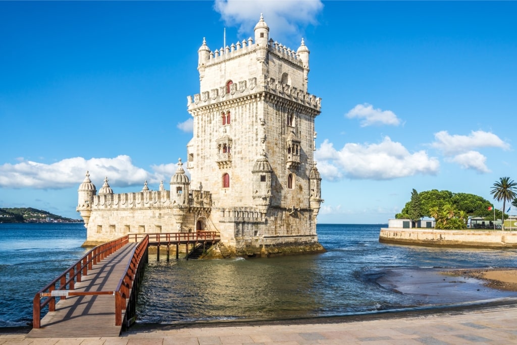 Historic site of Belém Tower, Lisbon