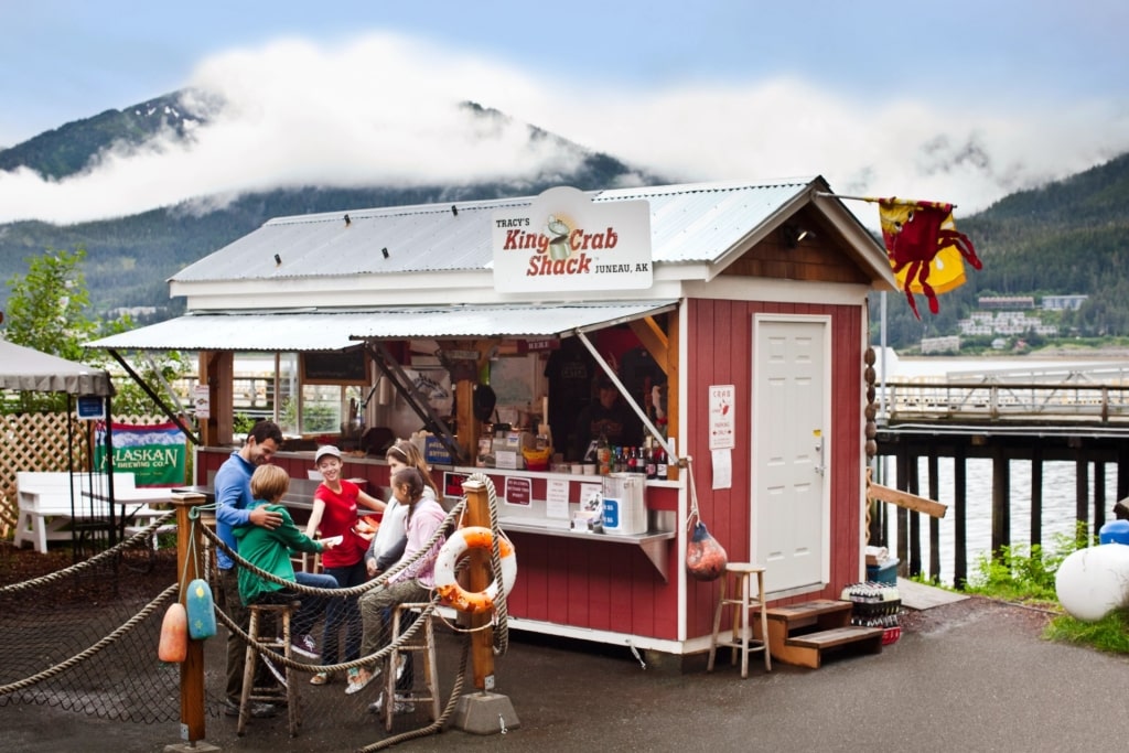 Tracy’s Crab Shack in Downtown Juneau