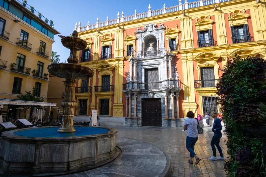 Majestic exterior of Palacio Episcopal