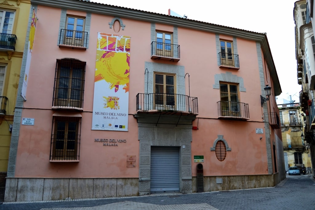 Exterior of Museo del Vino-Málaga