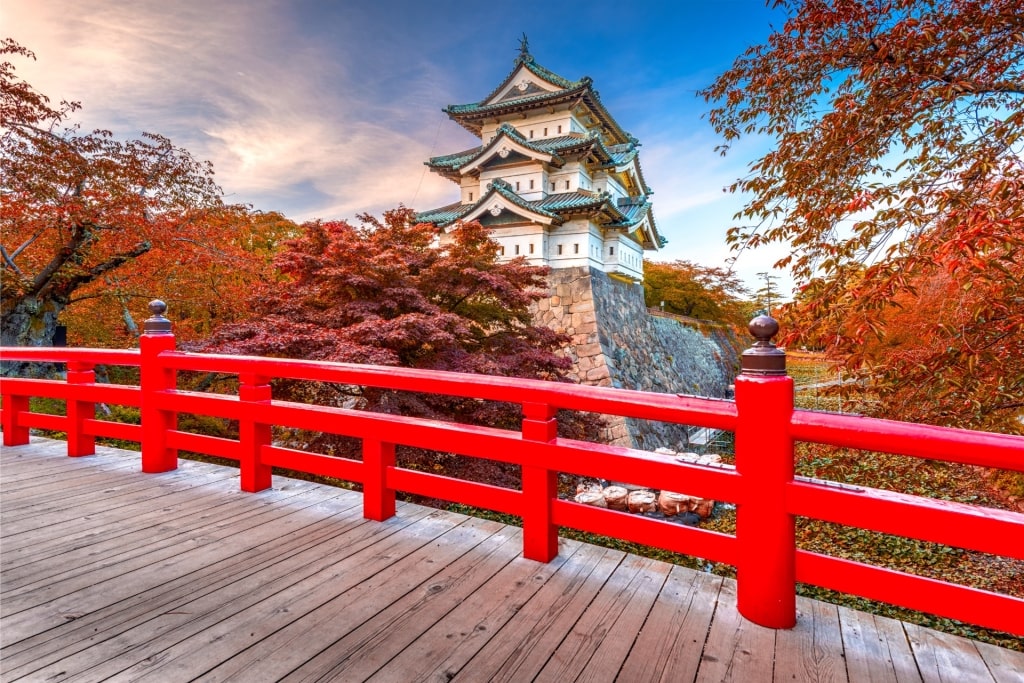 Off the beaten path Japan - Hirosaki Castle