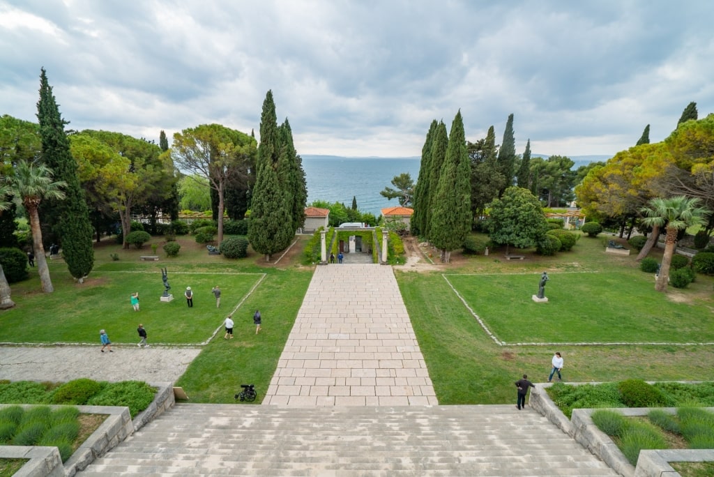 Beautiful view from the Mestrovic Gallery