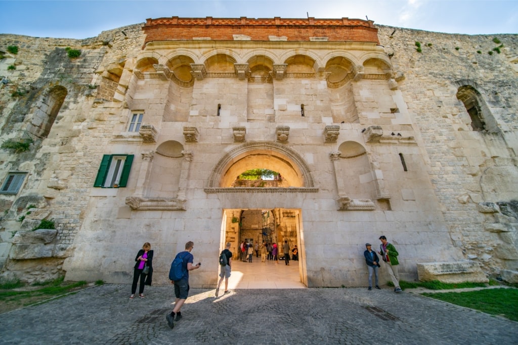 Golden Gate in Old Town Split