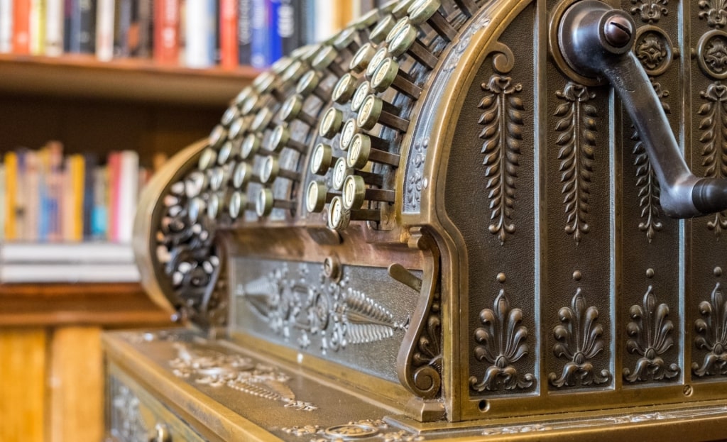 View inside Livraria Lello