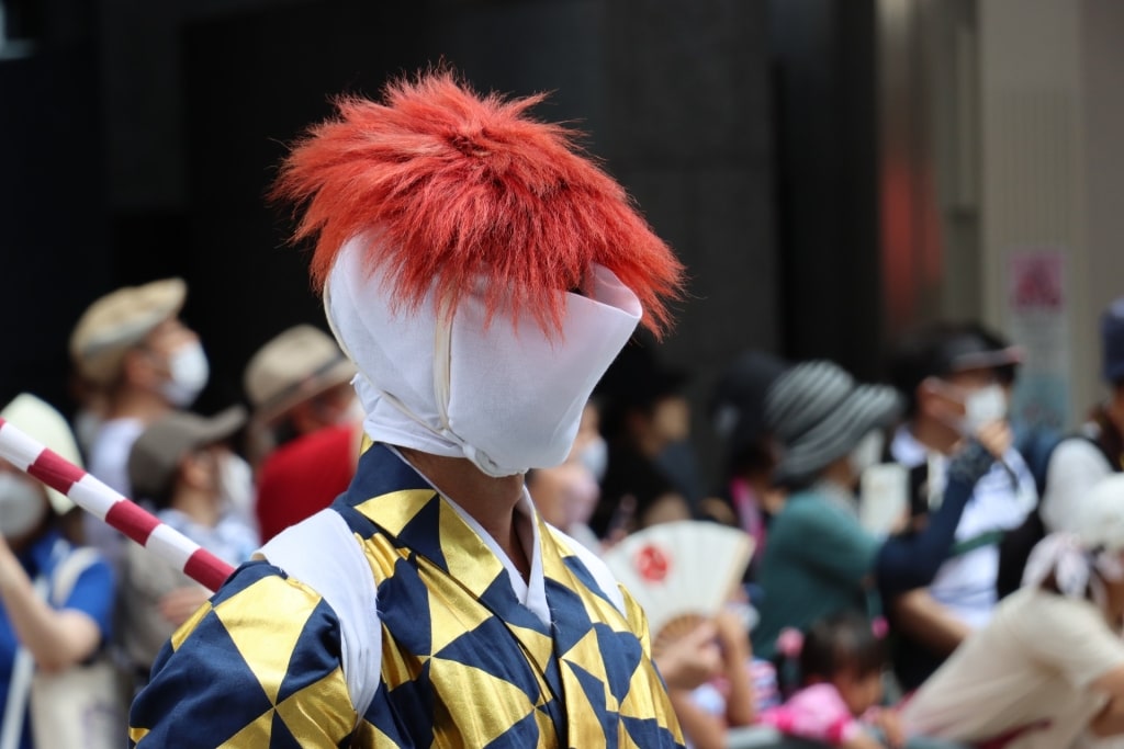 View of the Gion Matsuri, Kyoto