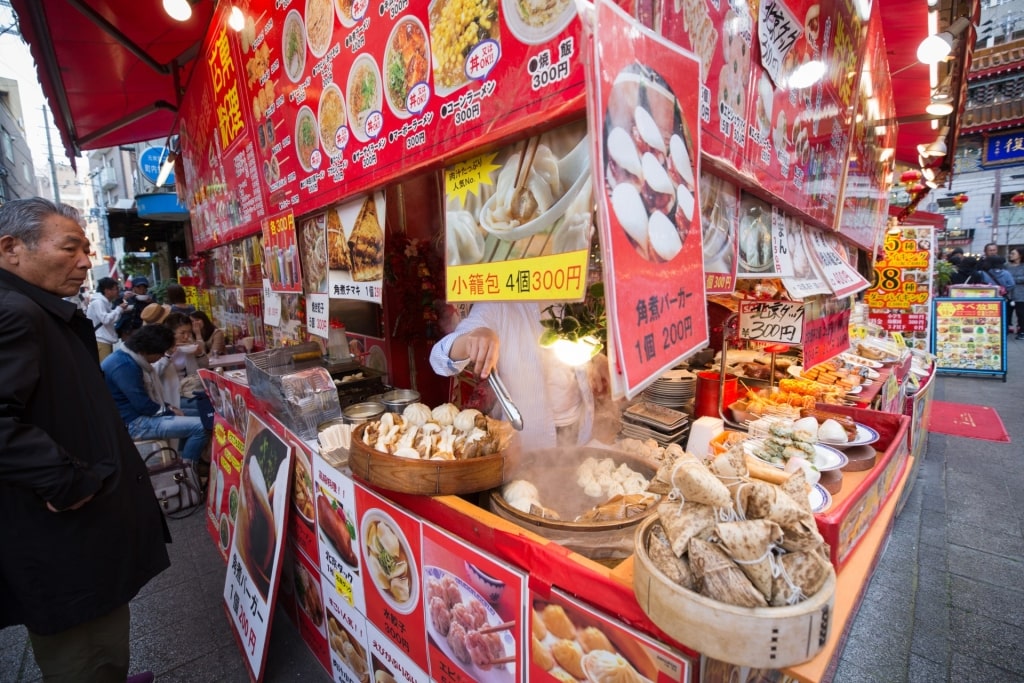 Street food in Kobe