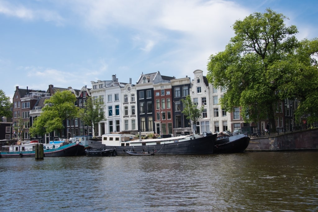 View of Nine Streets from the canal