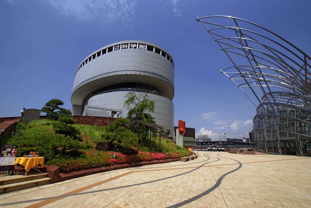 Exterior of Osaka Science Museum