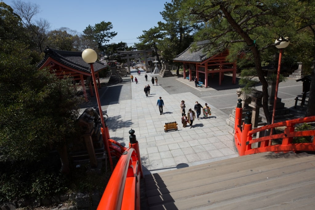 What is Osaka known for - Sumiyoshi Taisha