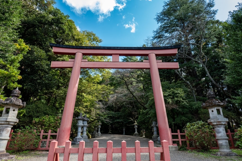 Historic shrine Katori Jingu, Sawara