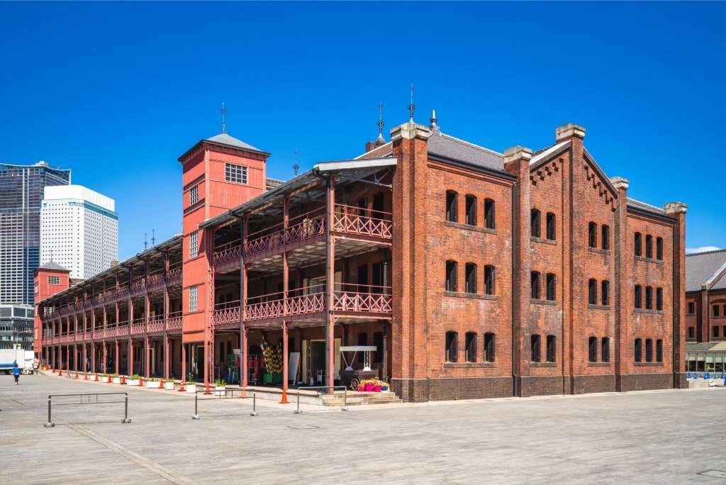 Exterior of Red Brick Warehouse, Yokohama