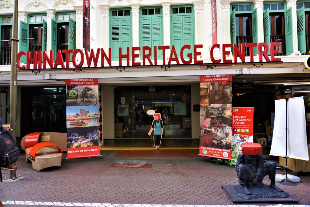 Street view of Chinatown Heritage Centre