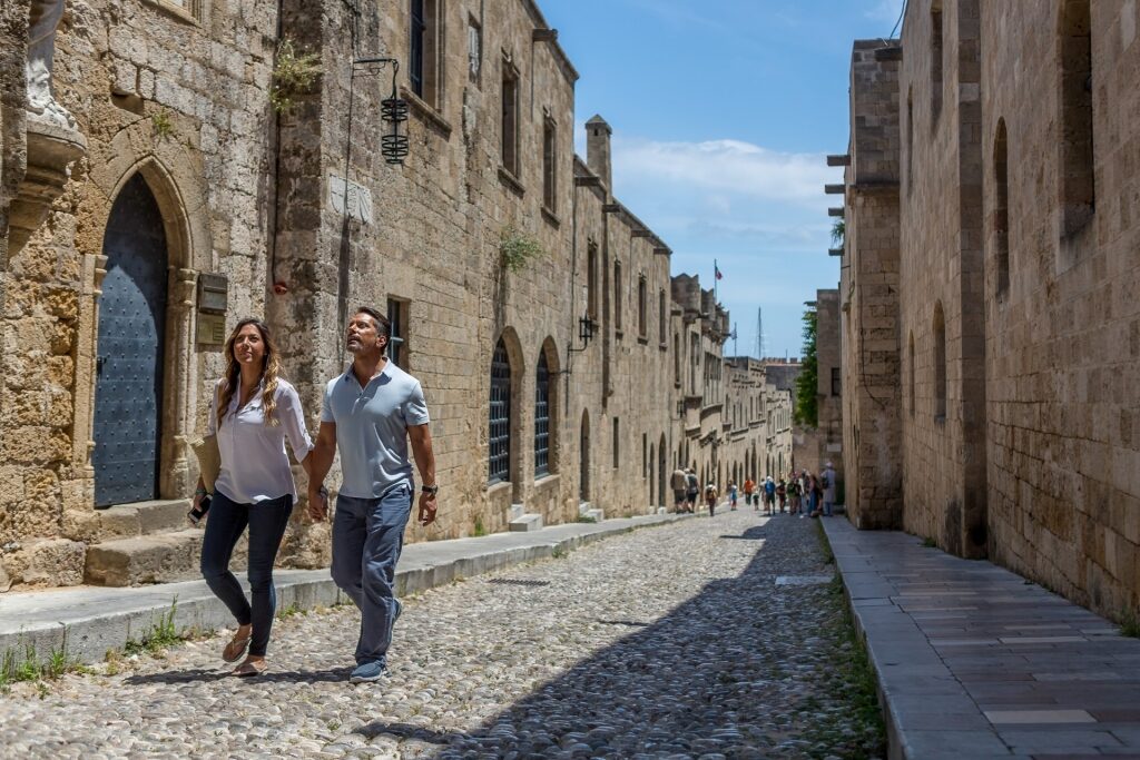 Greece in Winter - Old Town Rhodes