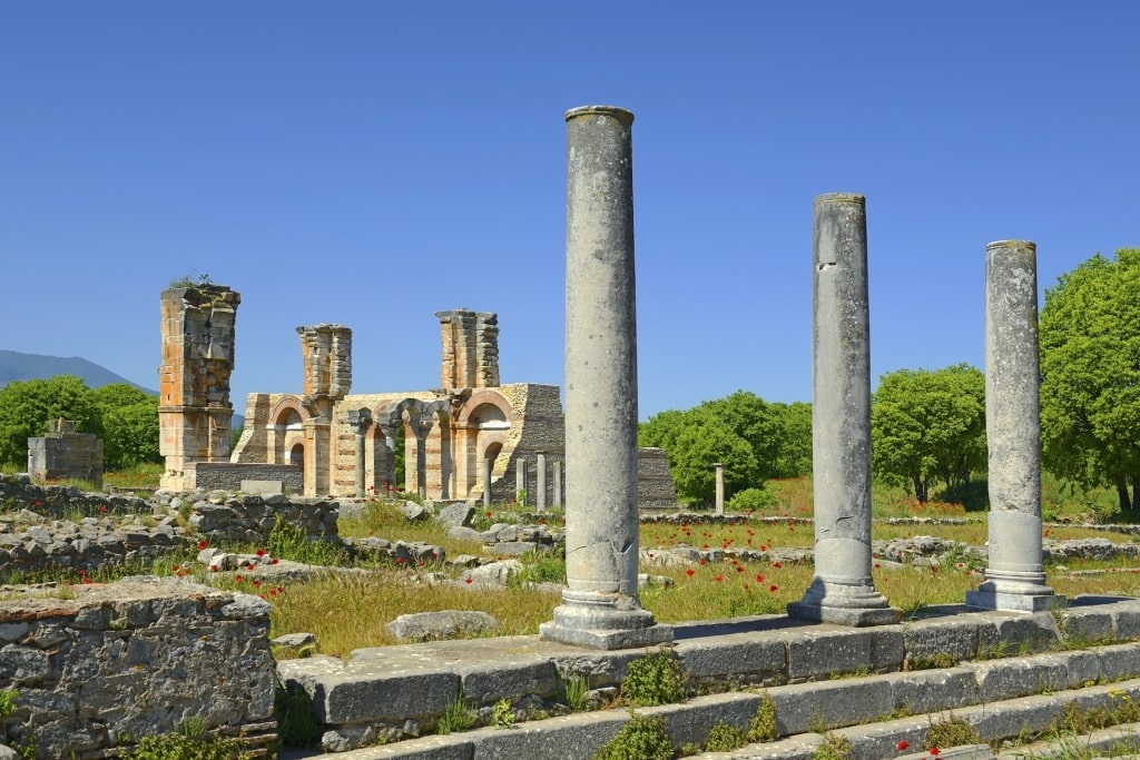 Historic Archaeological Site of Philippi in Greece