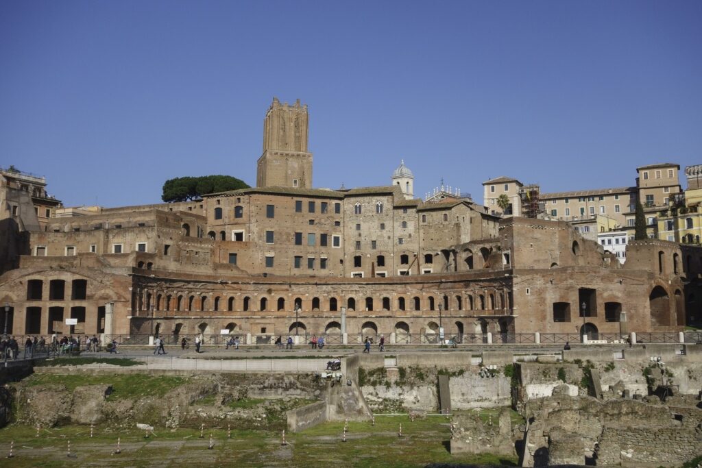 Historic site of Trajan’s Market