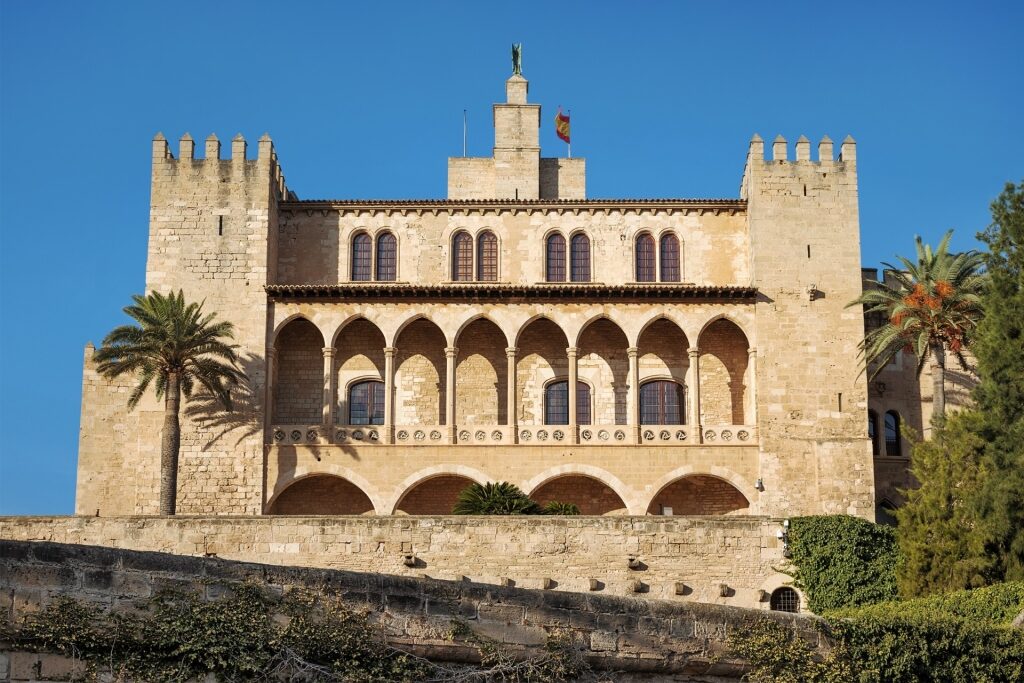 Exterior of the Royal Palace of La Almudaina