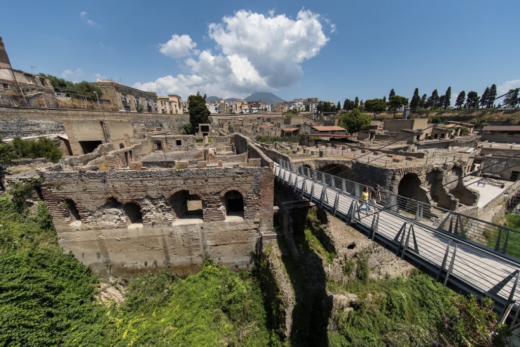 Historic site of the Herculaneum