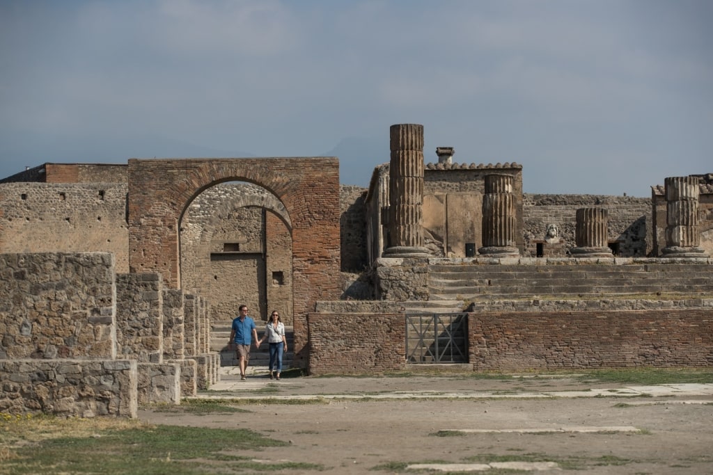 Pompeii day trip - Temple of Jupiter