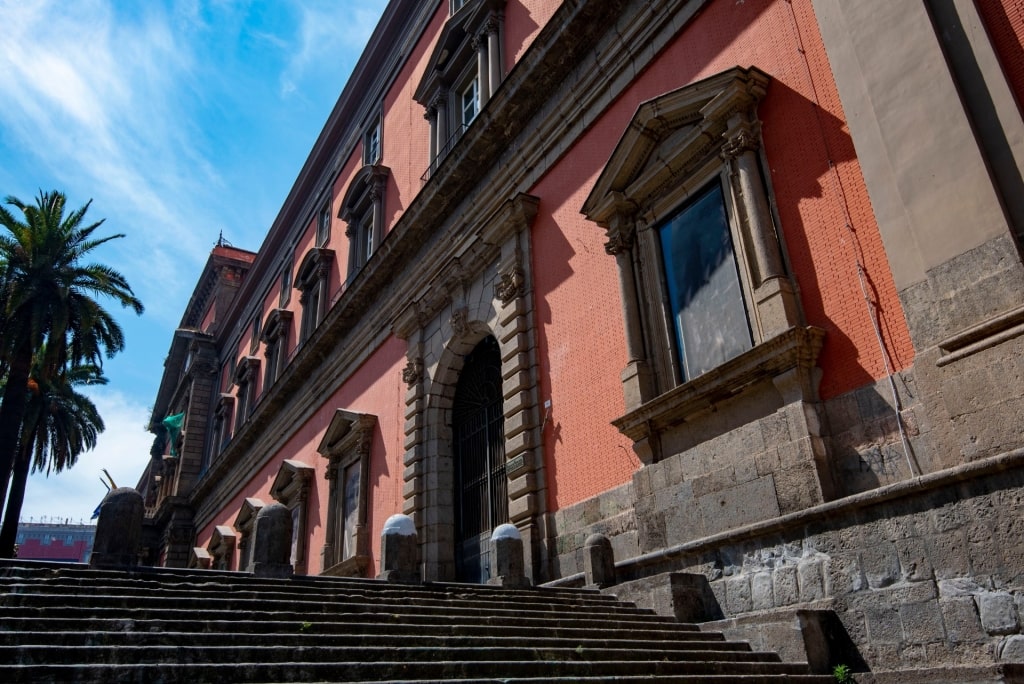 Exterior of National Archaeological Museum of Naples