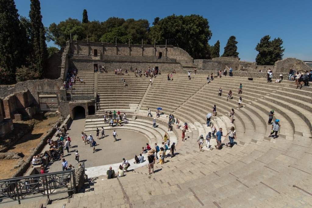 Pompeii day trip - amphitheater