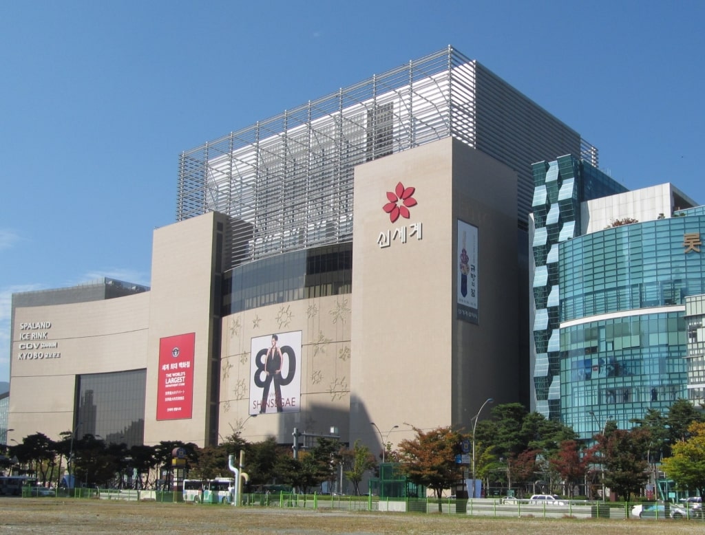 Exterior of Shinsegae Department Store