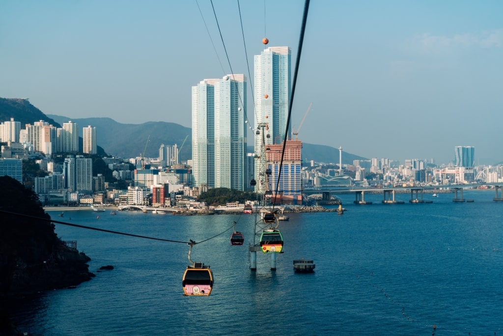 Songdo Cable Car, one of the best things to do in Busan