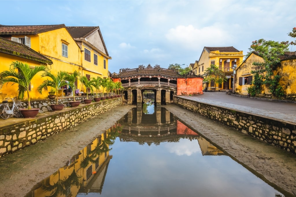 Japanese Bridge, one of the best things to do in Hoi An