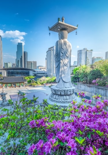 Bongeunsa temple, one of the best things to do in Seoul