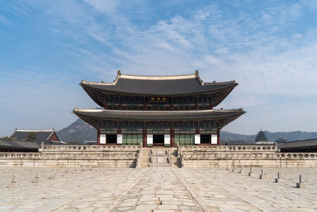 Gyeongbokgung Palace, one of the best things to do in Seoul