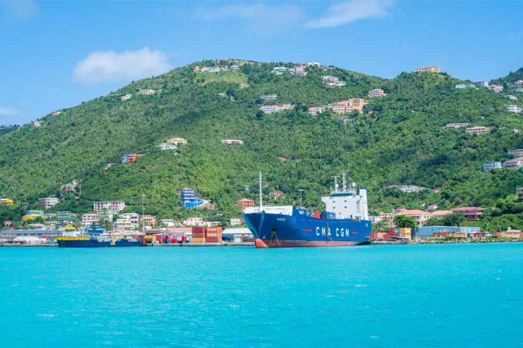 Waterfront of Tortola