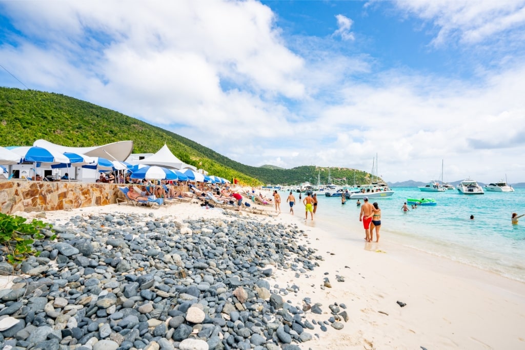 Beach in Tortola, British Virgin Islands