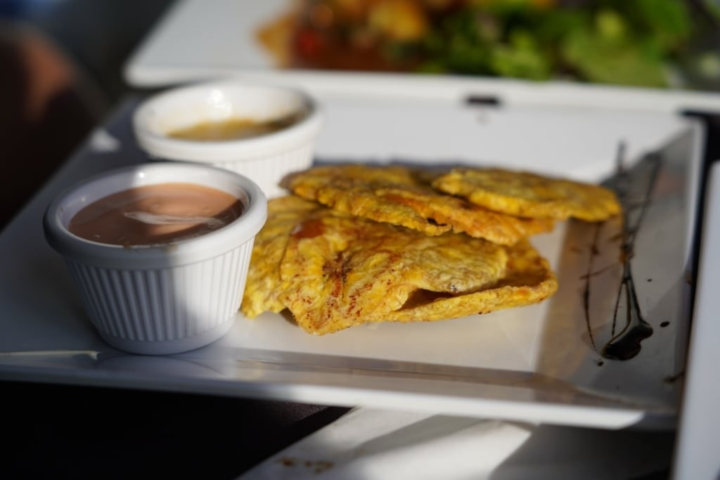 Plate of tostones