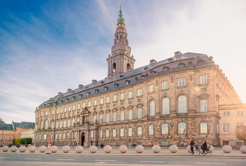 Exterior of Christiansborg Palace