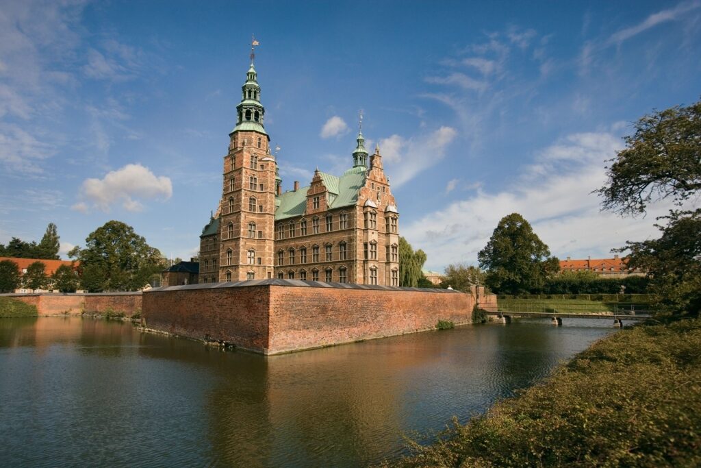 Majestic exterior of Rosenborg Castle