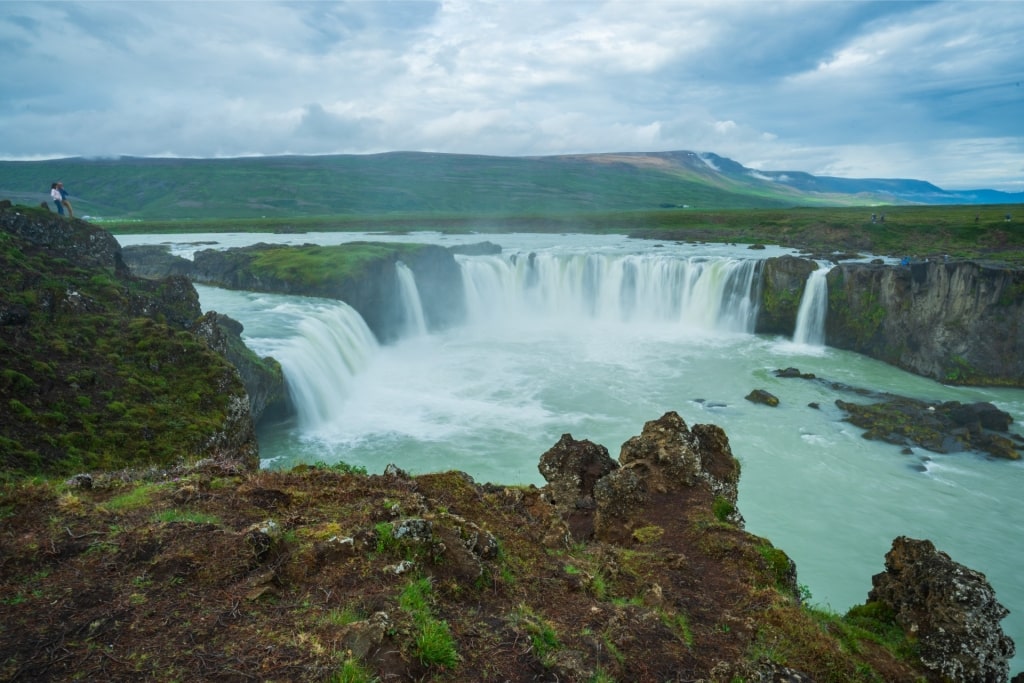 Beautiful landscape of Godafoss