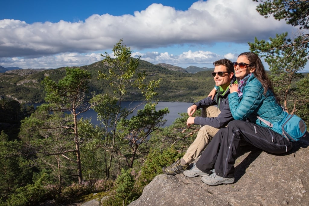 What to pack for international travel - Pulpit Rock, Norway