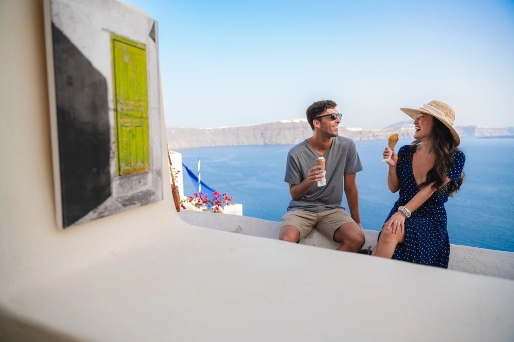 What to pack for international travel - Santorini